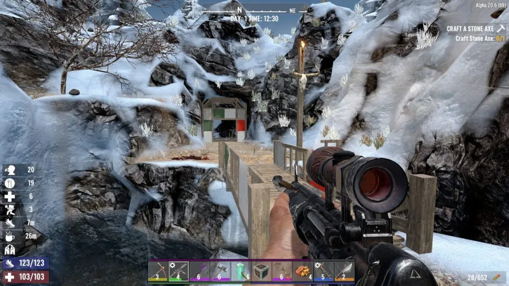 An Example of a Great Sightline in 7 Days to Die