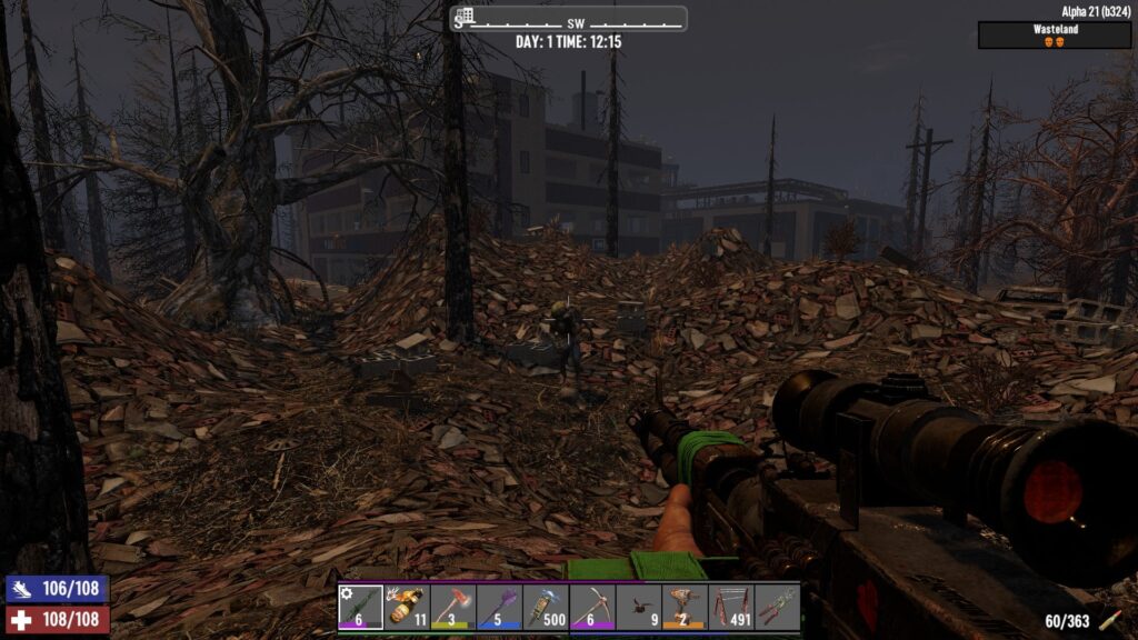 Navigating Through the Wasteland Biome in 7 Days to Die