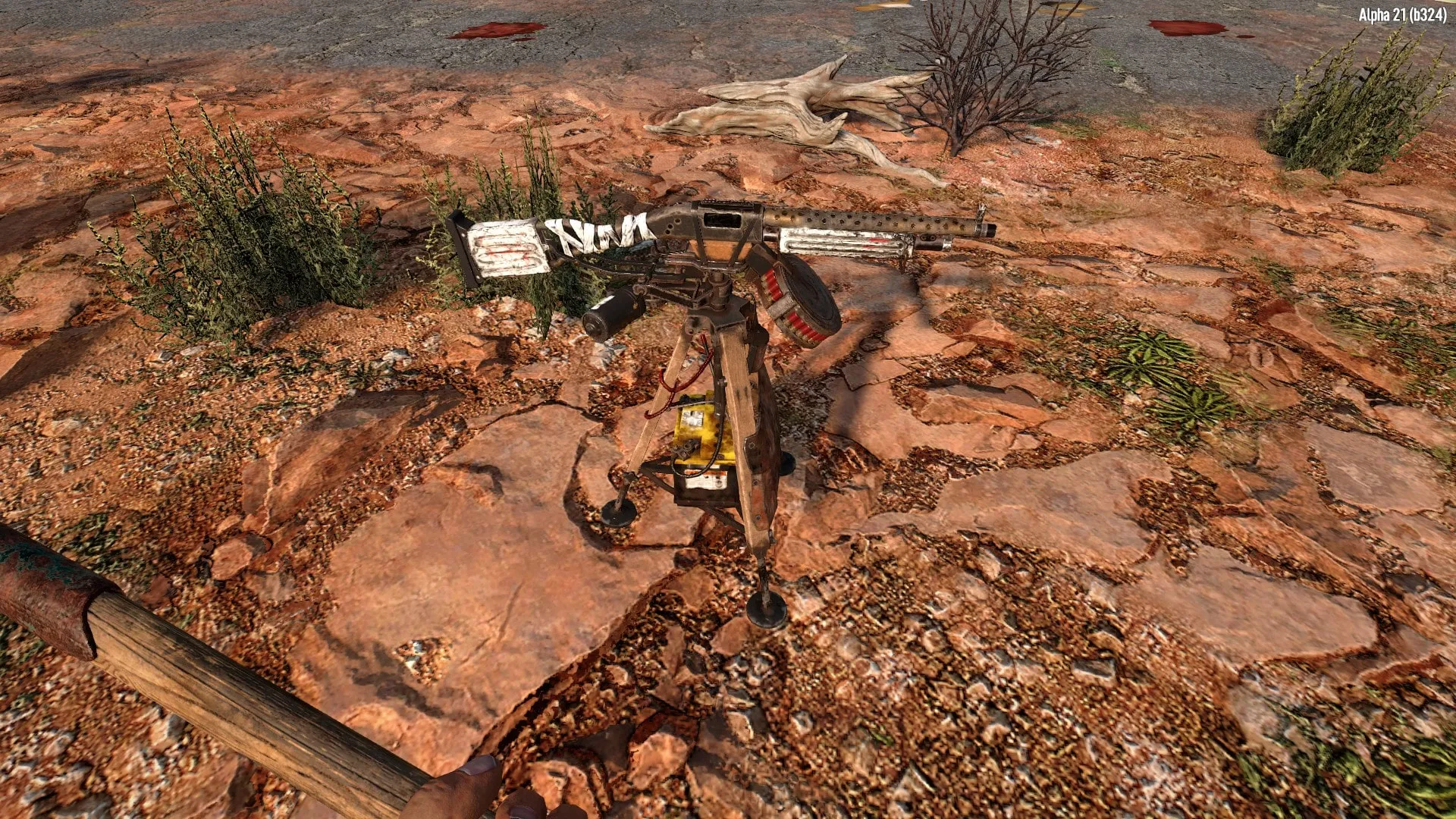 A Deployed Shotgun Auto Turret