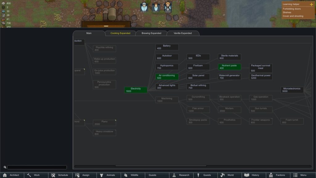 Research Tree