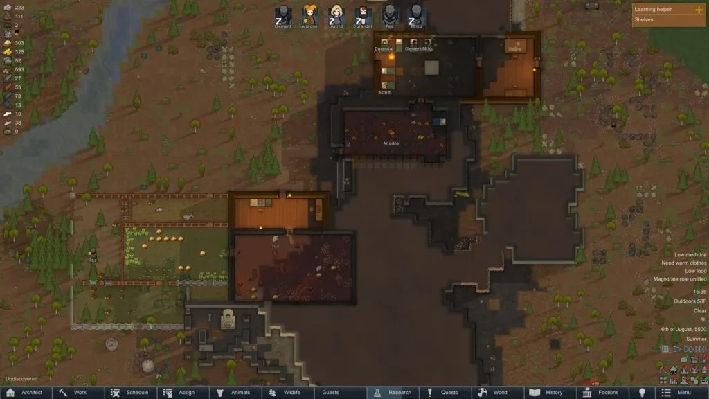 Overview of a Colony