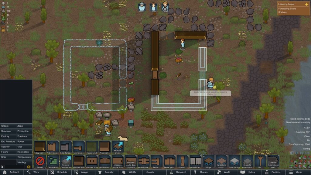 Colonists at Work