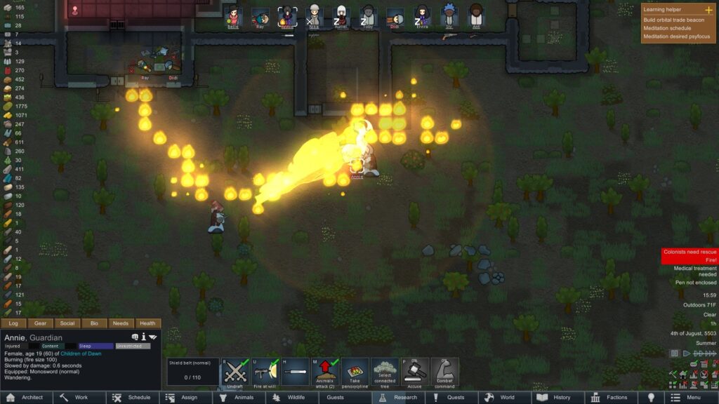Dynamic Fire Effects