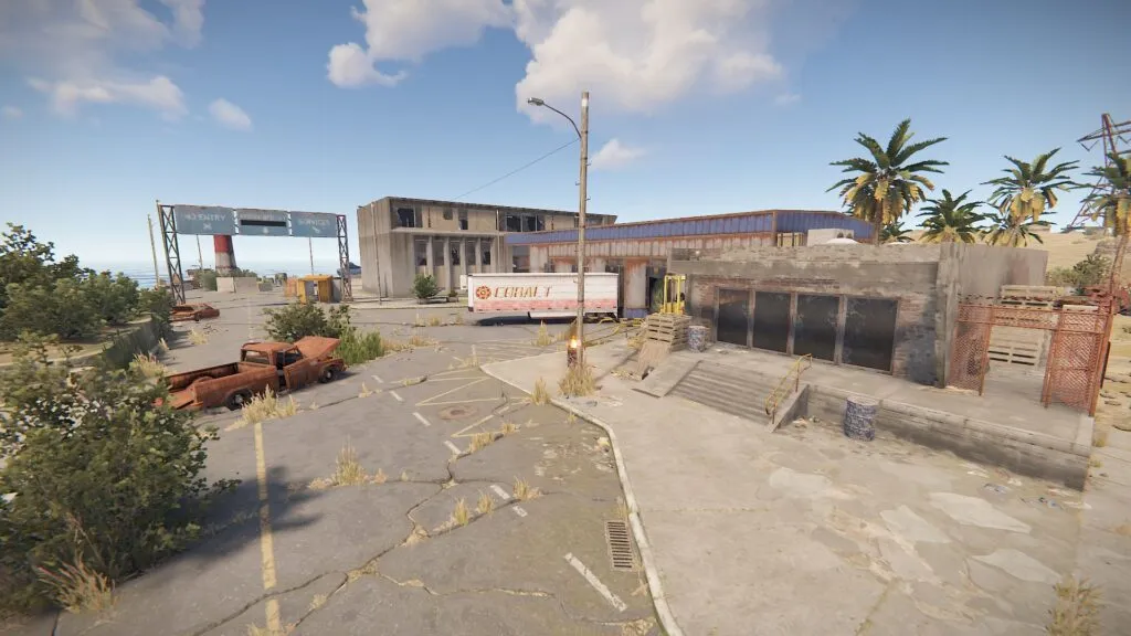 RUST Ferry Terminal Monument — Warehouse & Loading Dock