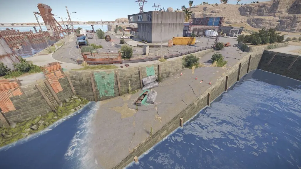 RUST Ferry Terminal Monument — Trailer Dock Pier