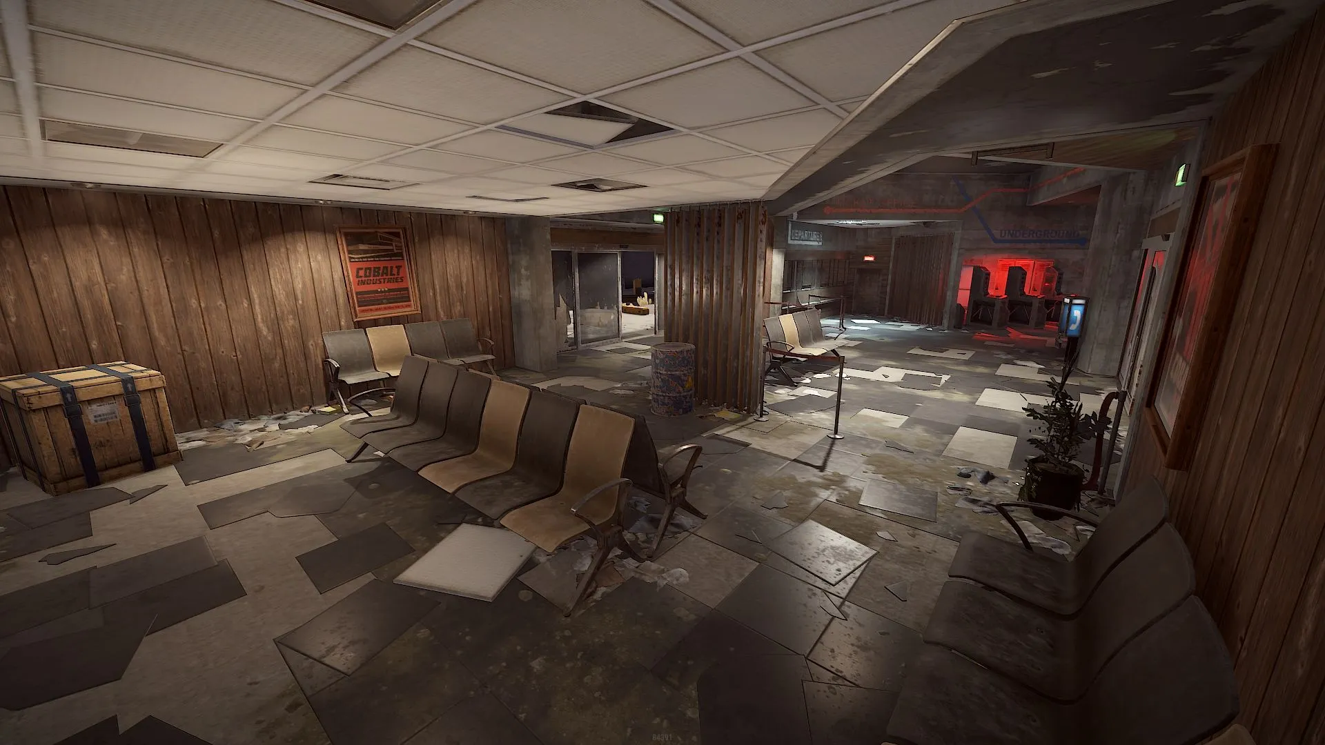 RUST Ferry Terminal Monument — Departures Lobby