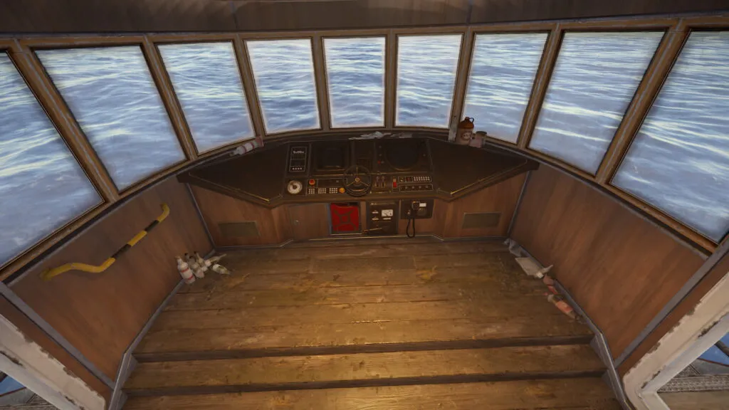 The RUST Tugboat Wheelhouse