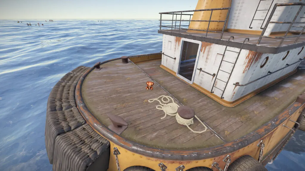 RUST Tugboat stern item placement spaces