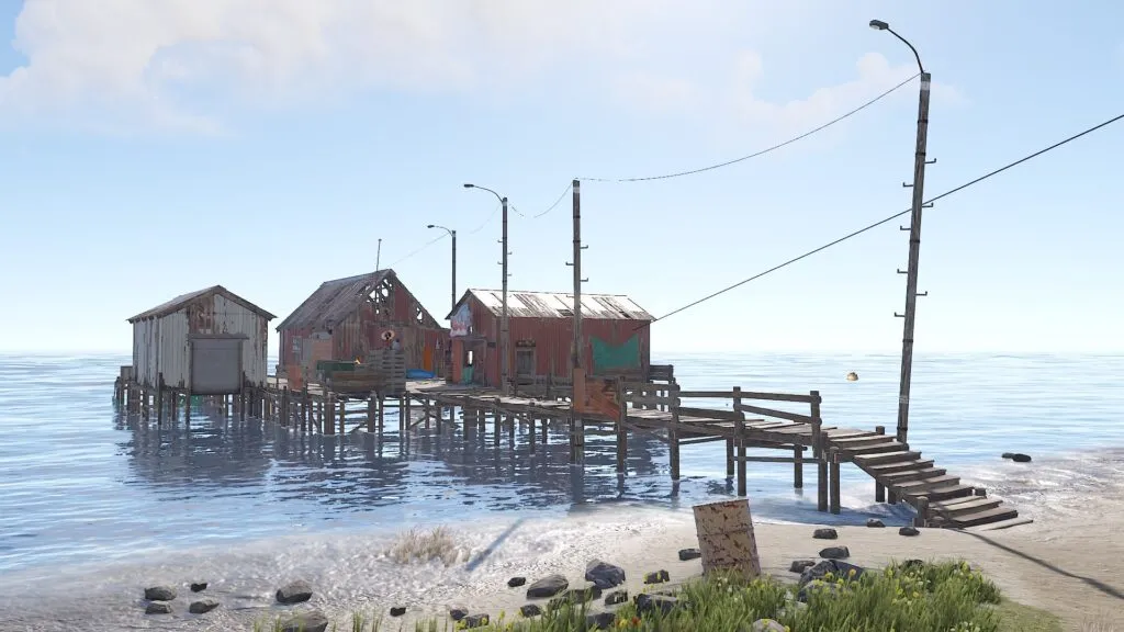 The Small Fishing Village in RUST