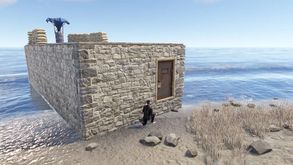 Snooping Outside of a Shore Base