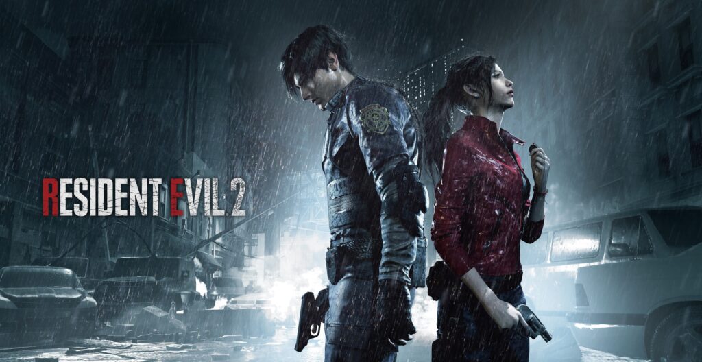 Resident Evil 2 Opening Screen