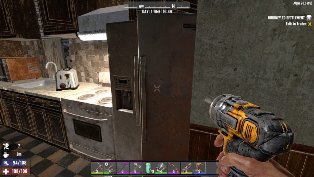 Salvaging a Refrigerator in 7 Days to Die