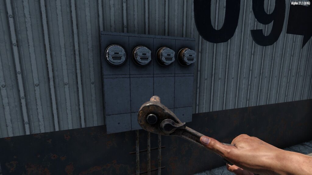Disassembling an Electrical Box in 7 Days to Die