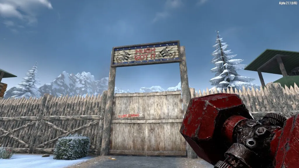 Visiting Trader Hugh for Rifle Parts in 7 Days to Die