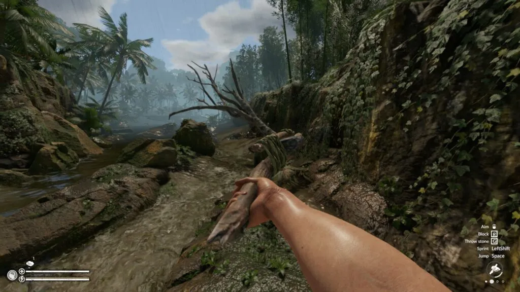 Wielding the Axe in Green Hell