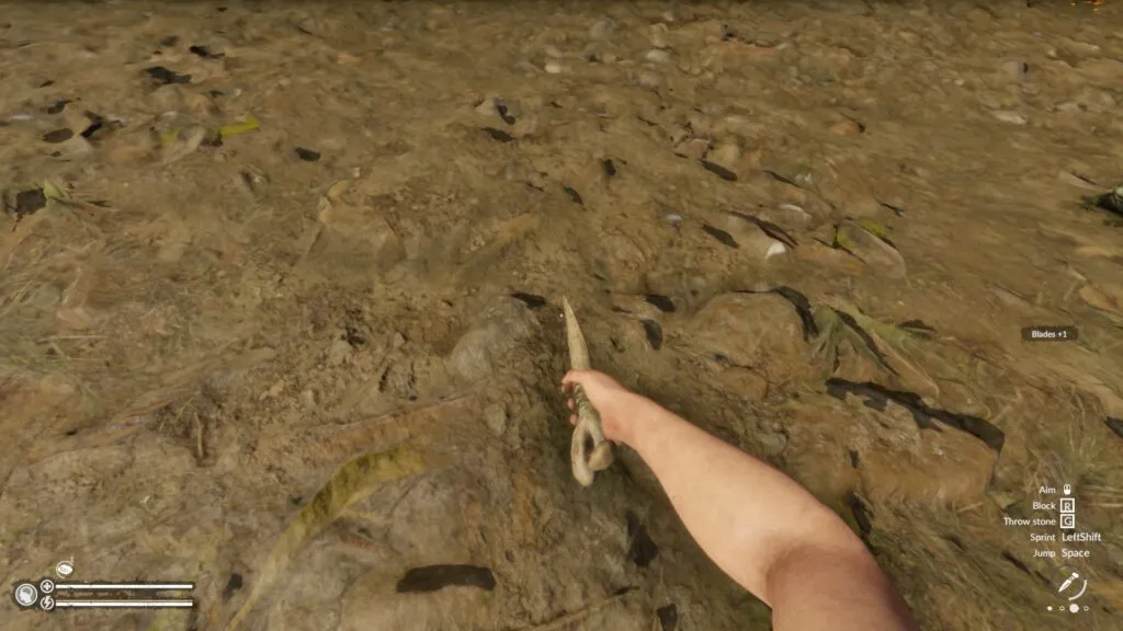 Wielding the Bone Knife in Green Hell