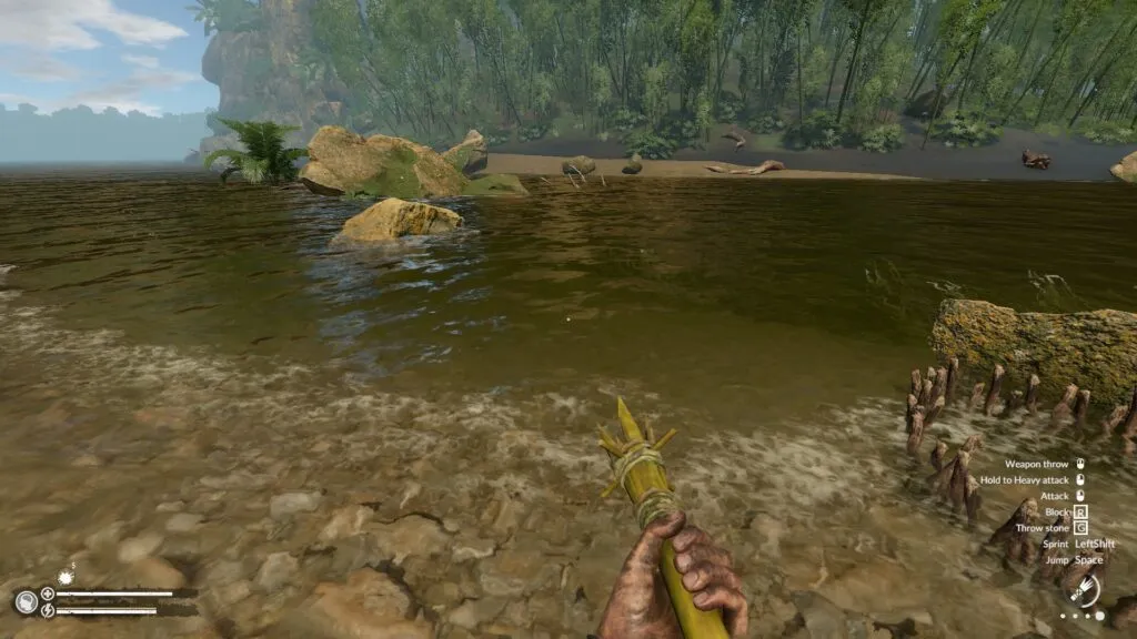 Wielding the Four-Pronged Spear in Green Hell
