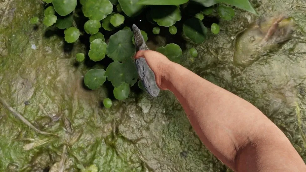 Wielding the Stone Blade in Green Hell