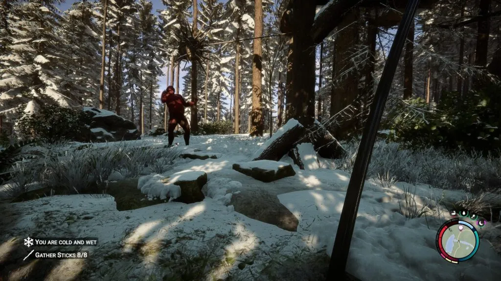 A Giant Enemy Reeling From a Blow
