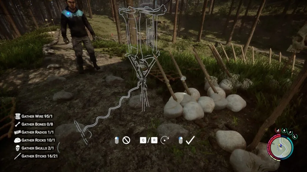 Sons Of The Forest — Placing a Silent Alarm Trap
