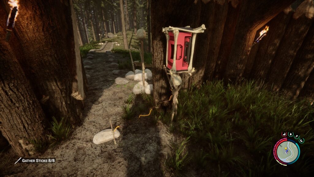 Protecting a Gate with a Silent Alarm in Sons Of The Forest