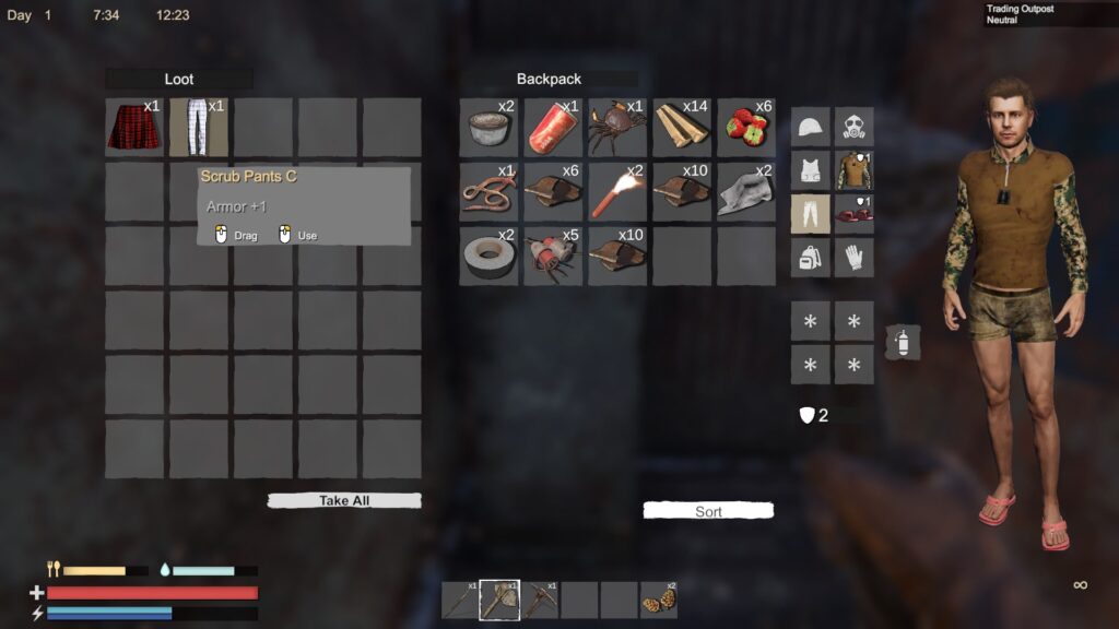 Inventory Space is Limited in Sunkenland