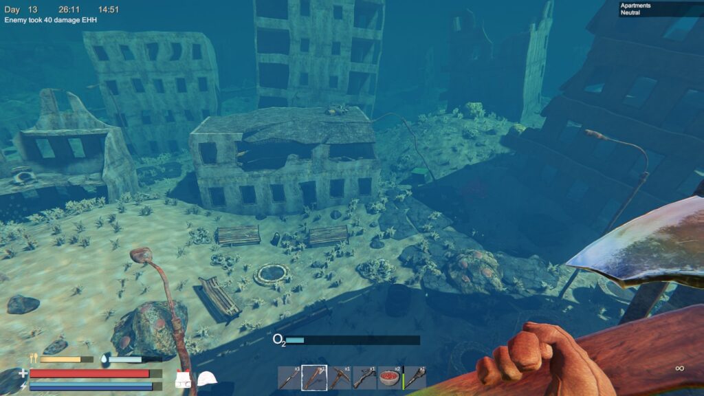 An Underwater Landscape in Sunkenland