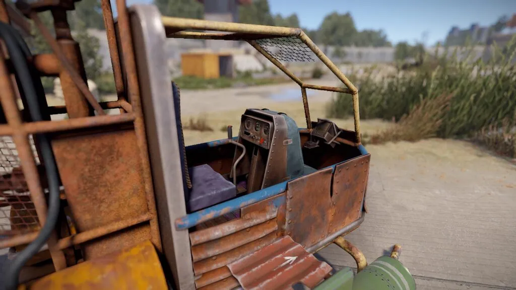 Looking Into the Cockpit of the RUST Attack Helicopter