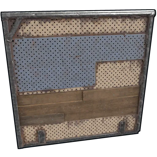 image of rust item Horizontal Wall-mounted Weapon Rack