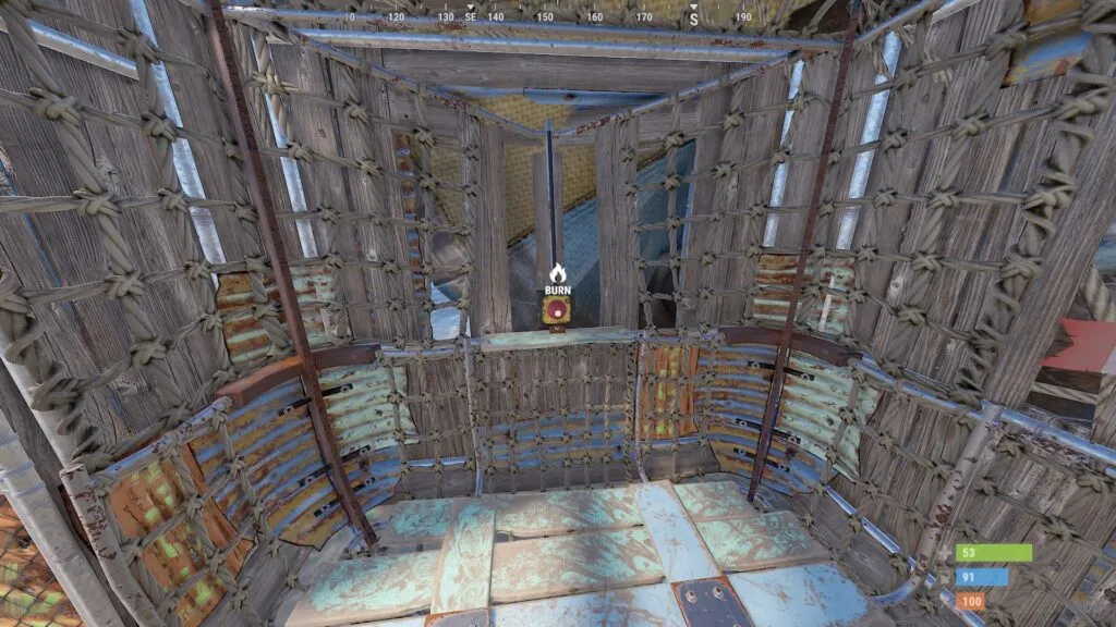 Inside an Armored Hot Air Balloon