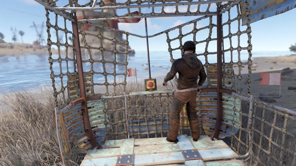 A Player Inside the Hot Air Balloon