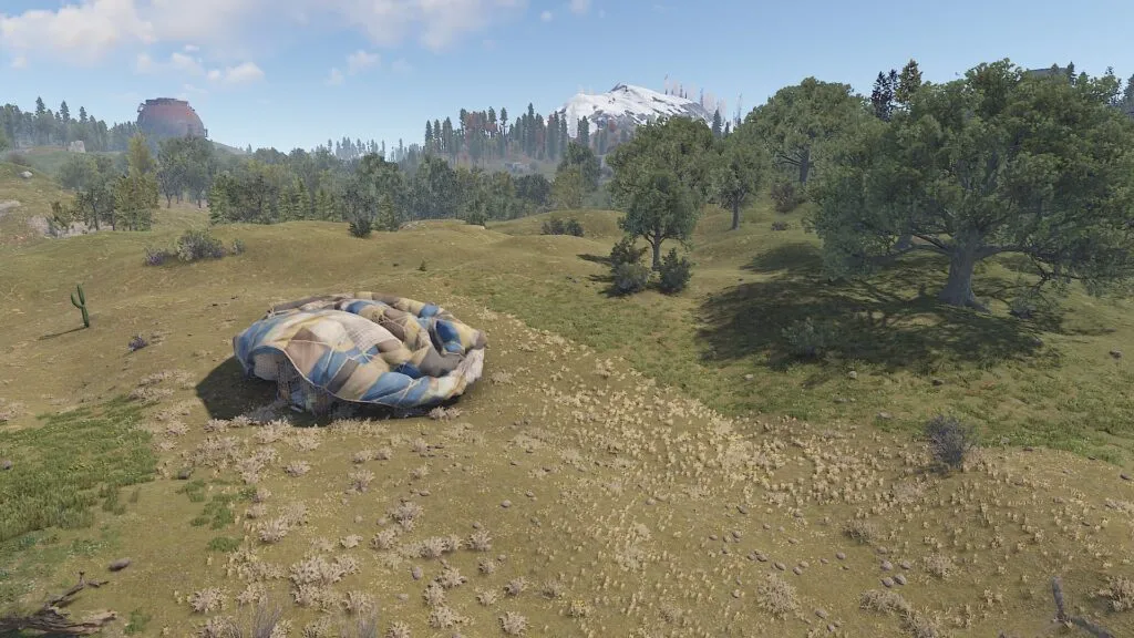 Find Hot Air Balloons in Grassy Plains