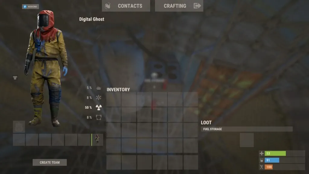 The Fuel Storage Slot