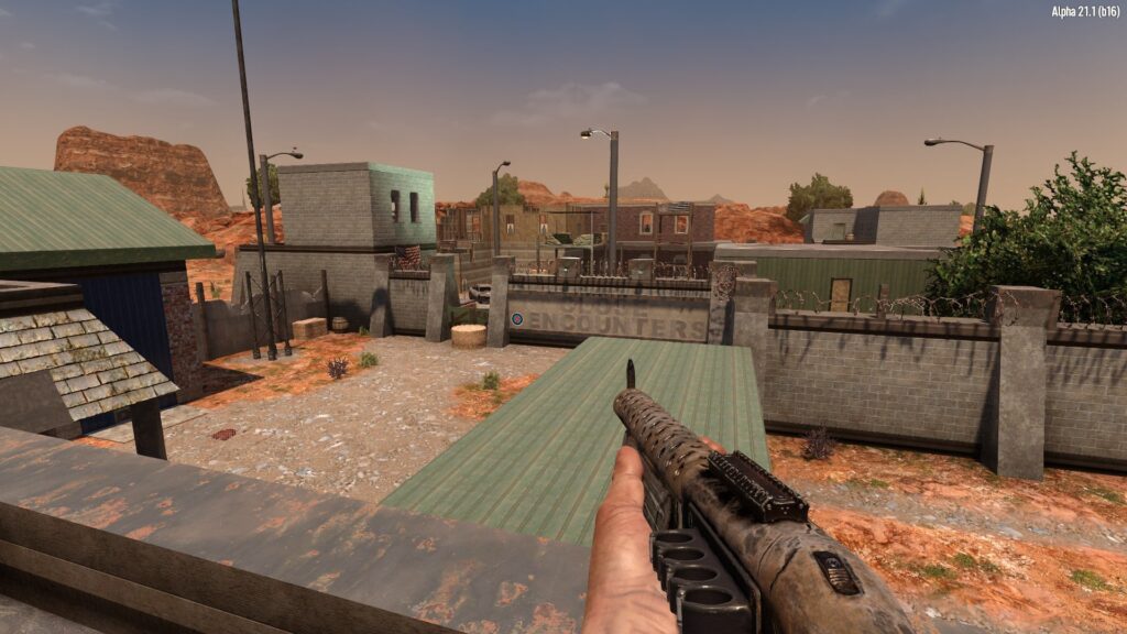 Searching a Shooting Range for Gun Parts in 7 Days to Die