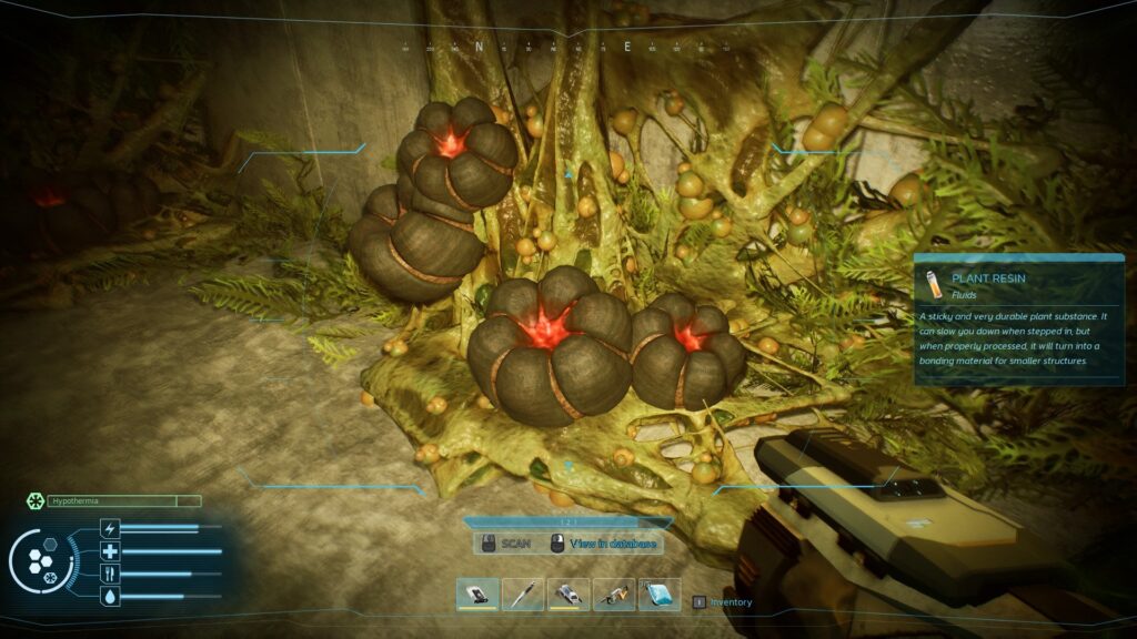 Gathering Plant Resin in the Underdust in Forever Skies