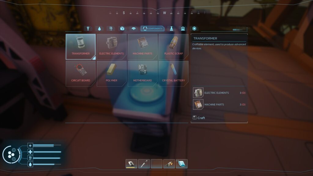 Crafting Transformers at a Basic Fabricator in Forever Skies