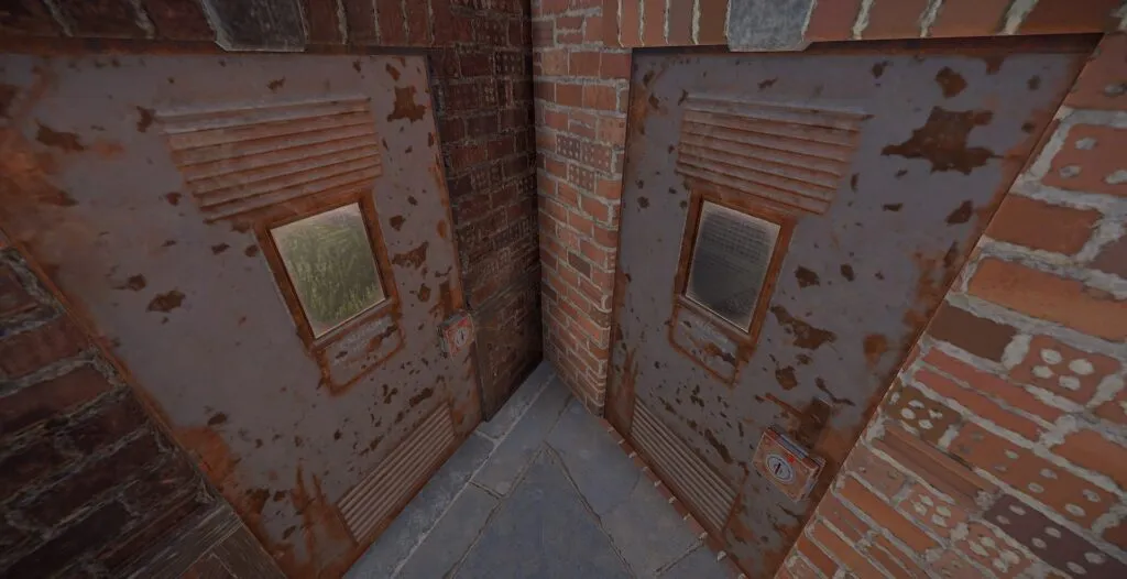 A functional airlock configuration