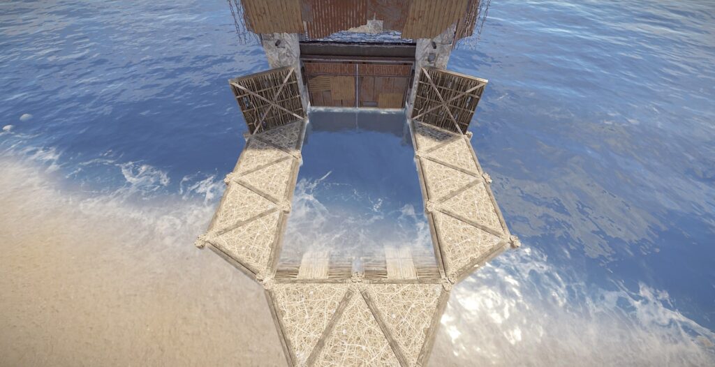 Step 4 of the Boat Garage Footprint Layout