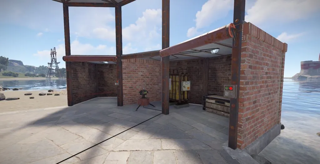 Electrical Area Setup with Doors