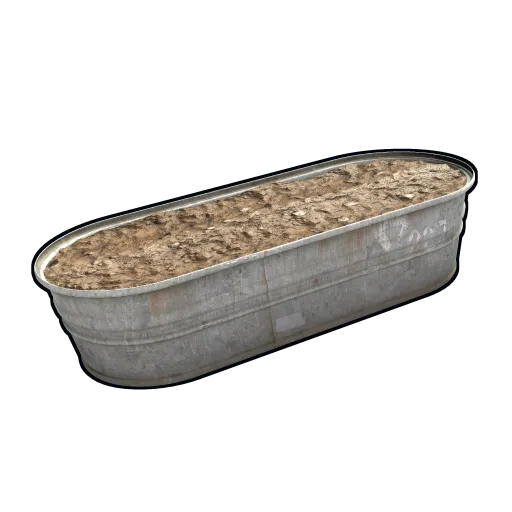 image of rust item Bath Tub Planter