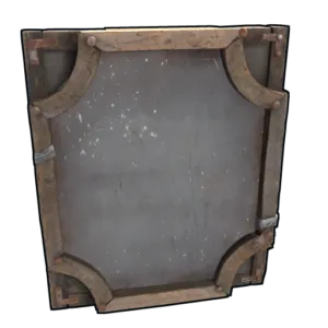 a small, frontier-style mirror in the game Rust