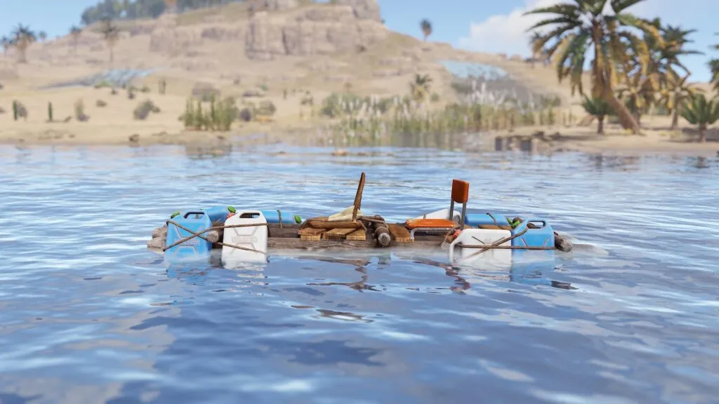 Left-side view of the Kayak