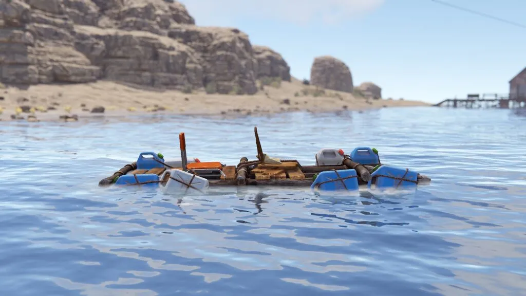 Right-side view of the Kayak