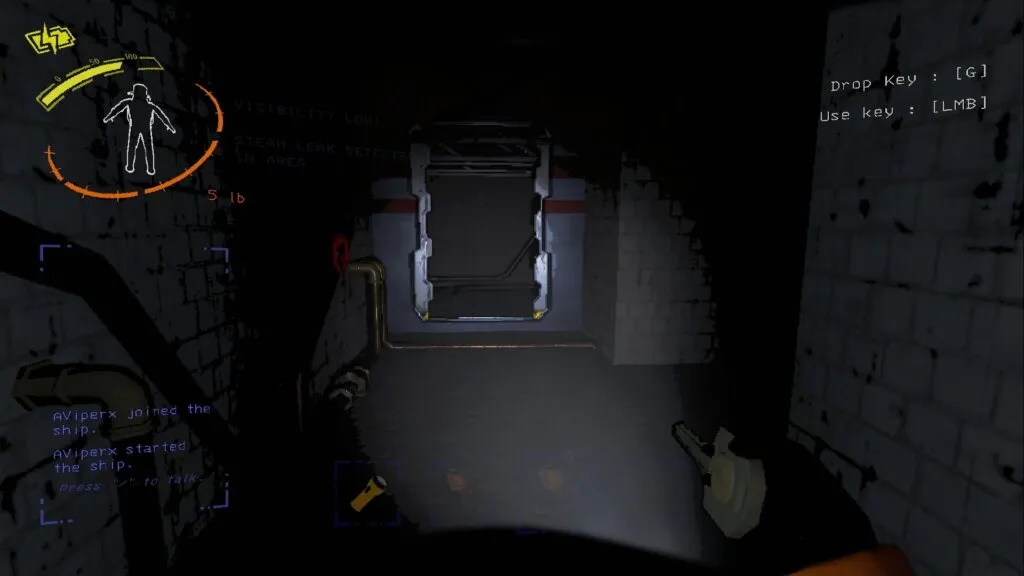 Exploring the dark corridors of a facility