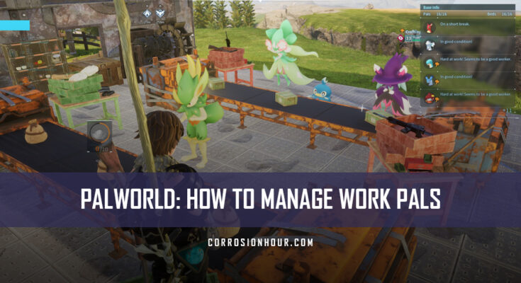 How to Manage Work Pals in Palworld