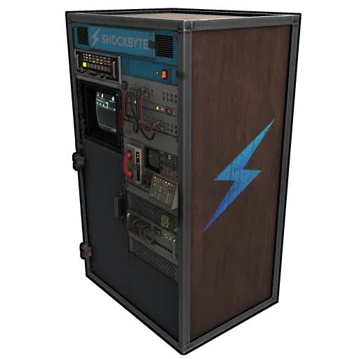 RUST Shockbyte Tool Cupboard Corrosion Hour