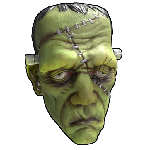 Frankenstein Mask image of rust item Frankenstein Mask