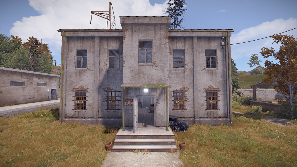 Exterior View of the Large House