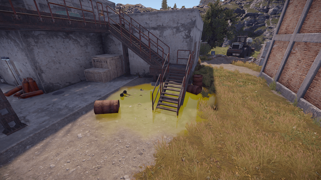Radiation Water Stairs