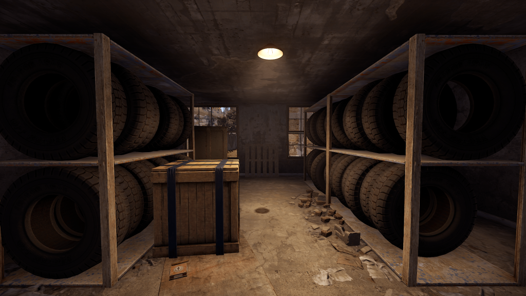 Tire Storage Room